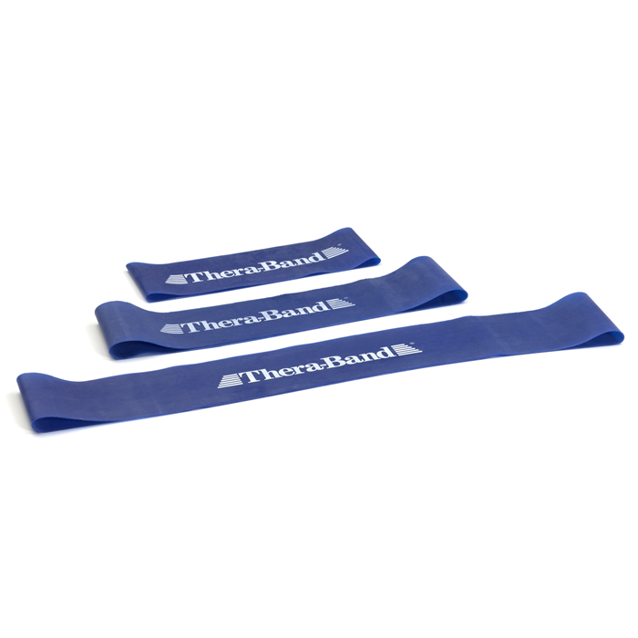 Thera-Band Loops 20 cm/8 zeer zwaar - blauw