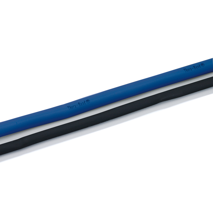 Thera-Band set tubing 1,5 m zwaar - blauw, zwart