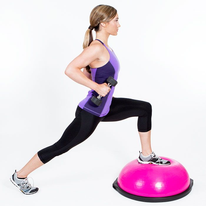 Bosu ball balance store trainer