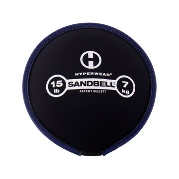 Hyperwear SandBell 15 lbs - 7 kg gevuld