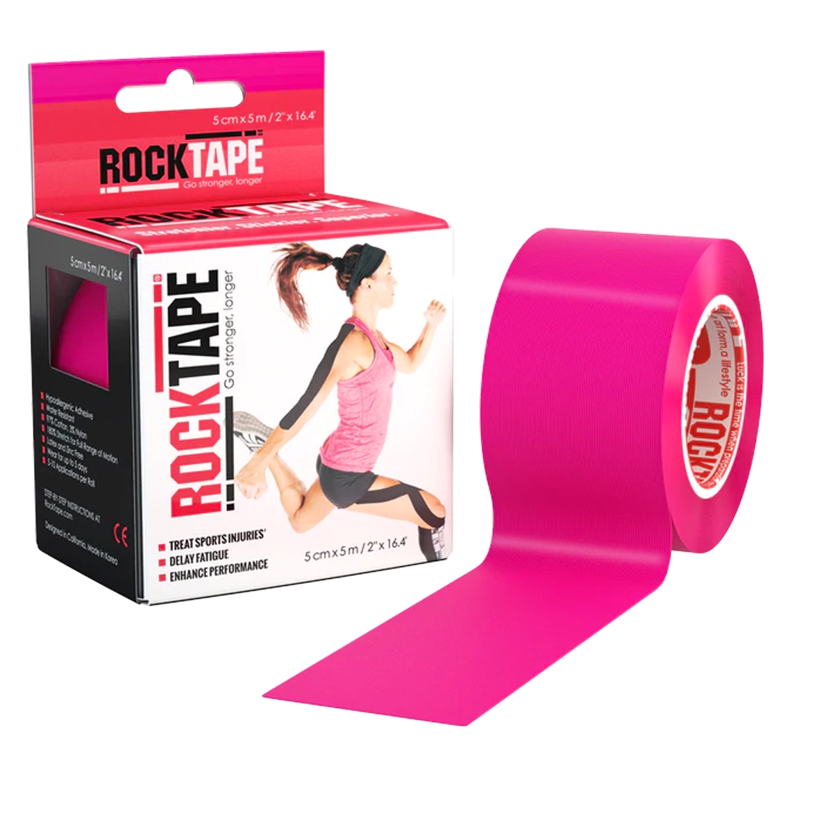RockTape - (5cm x 5m) - Roze