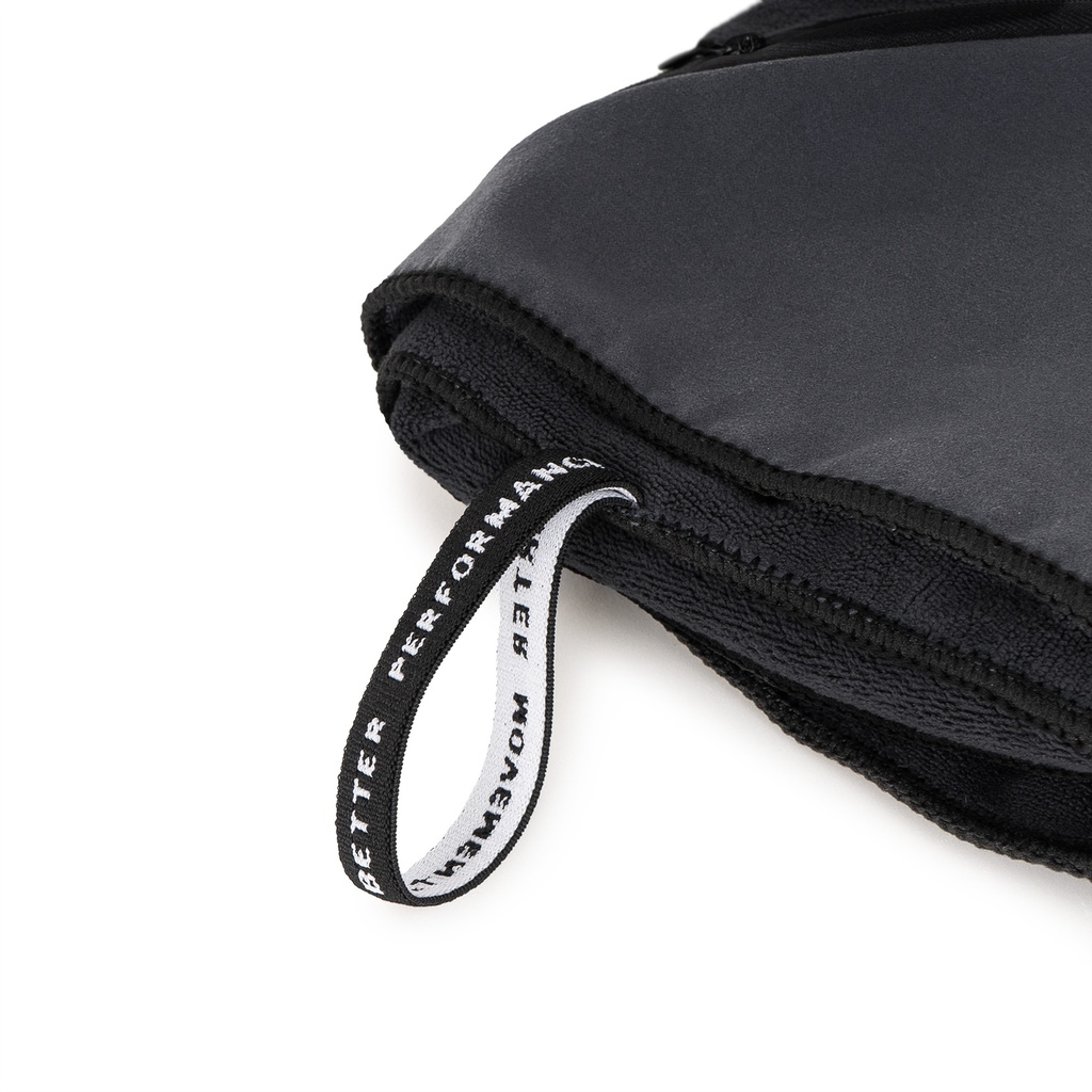 PTP - ACTION TOWEL - MICROFIBRE LARGE Black