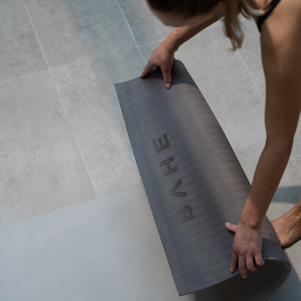 BAHE - REVERSIBLE MAT PEBBLE GREY