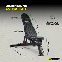 MX Select Adjustable Training Bench