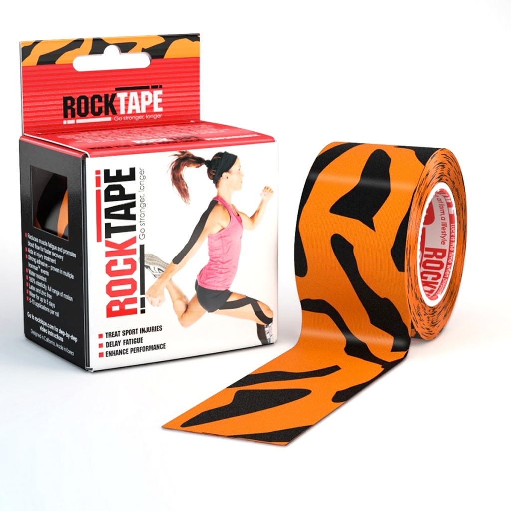 RockTape (5cm x 5m) dessin tijger