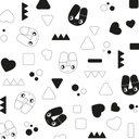 Form Fix XL Hoes - Zwart/wit