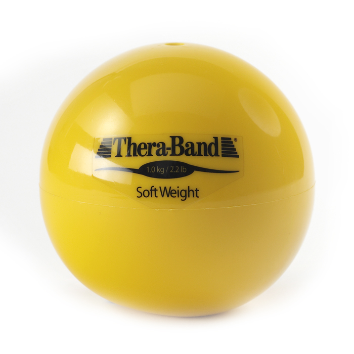 Theraband Soft Weight 1,0 kg - geel