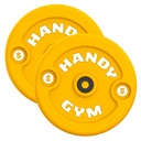 Handy Gym Inertial Disc Geel (paar)