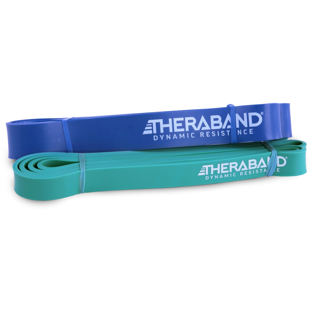 Theraband - 2-pack High Resistance Bands set medium/zwaar