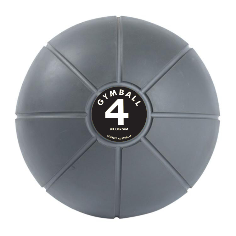 Loumet Gymball 4 kg - grijs