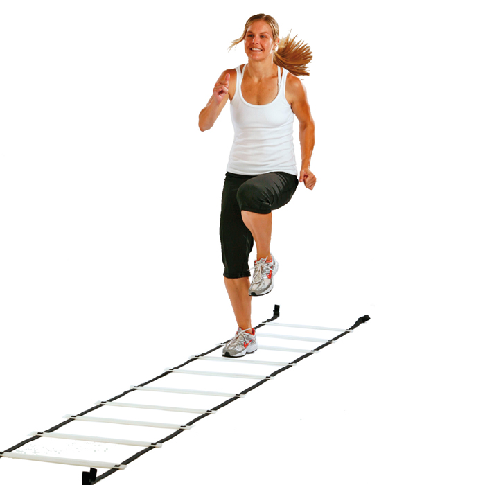 [393106] Plastic flat rung ladder (1 x 4,5 m)