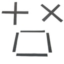 Agility slats rubber, set van 12 stuks