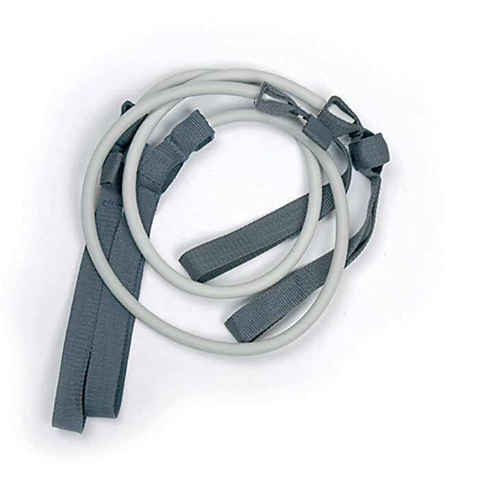 Gymstick losse band - zeer zwaar zilver (per paar)