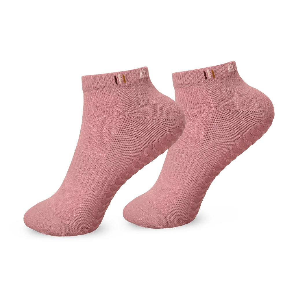 [BH-14021] BAHE - GRIPPY ANKLE SOCKS MAUVE