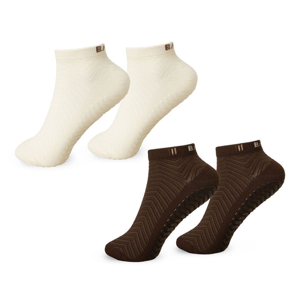 BAHE - GRIPPY ANKLE SOCKS 2-PACK