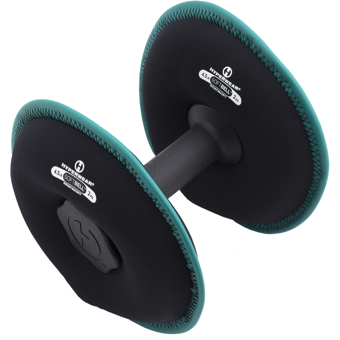 SoftBell Dumbbell 4 kg (9 lbs) - groen