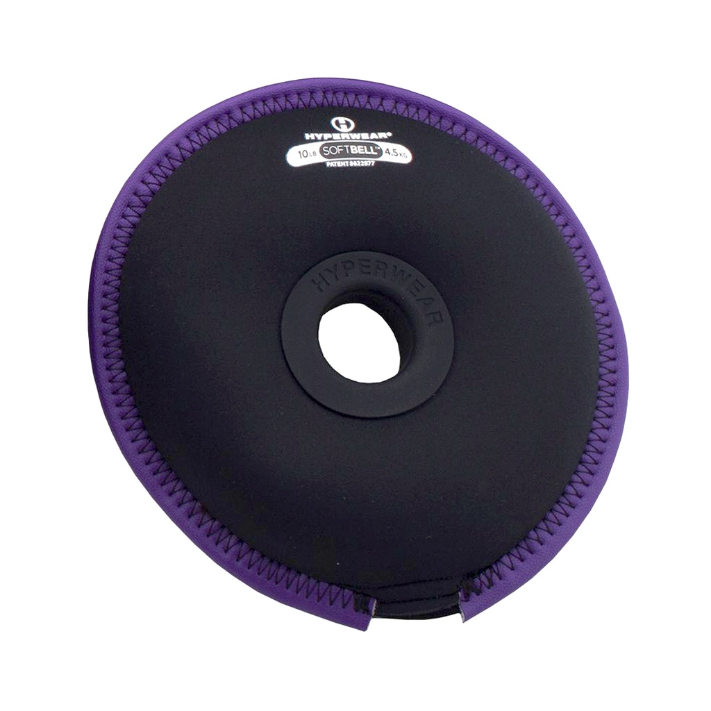 SoftBell Weight Plate 4,5 kg (10 lbs) - paars
