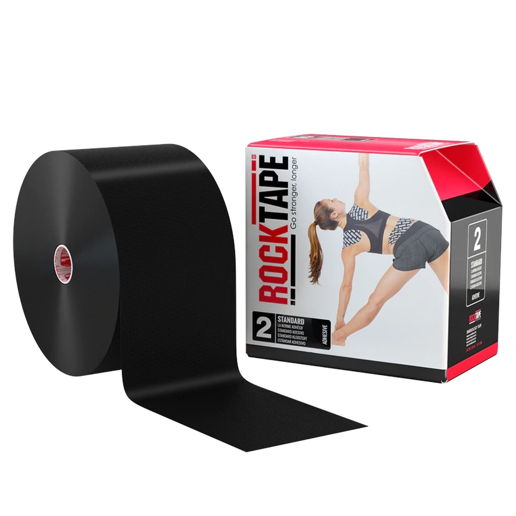 RockTape (10cm x 32m) zwart