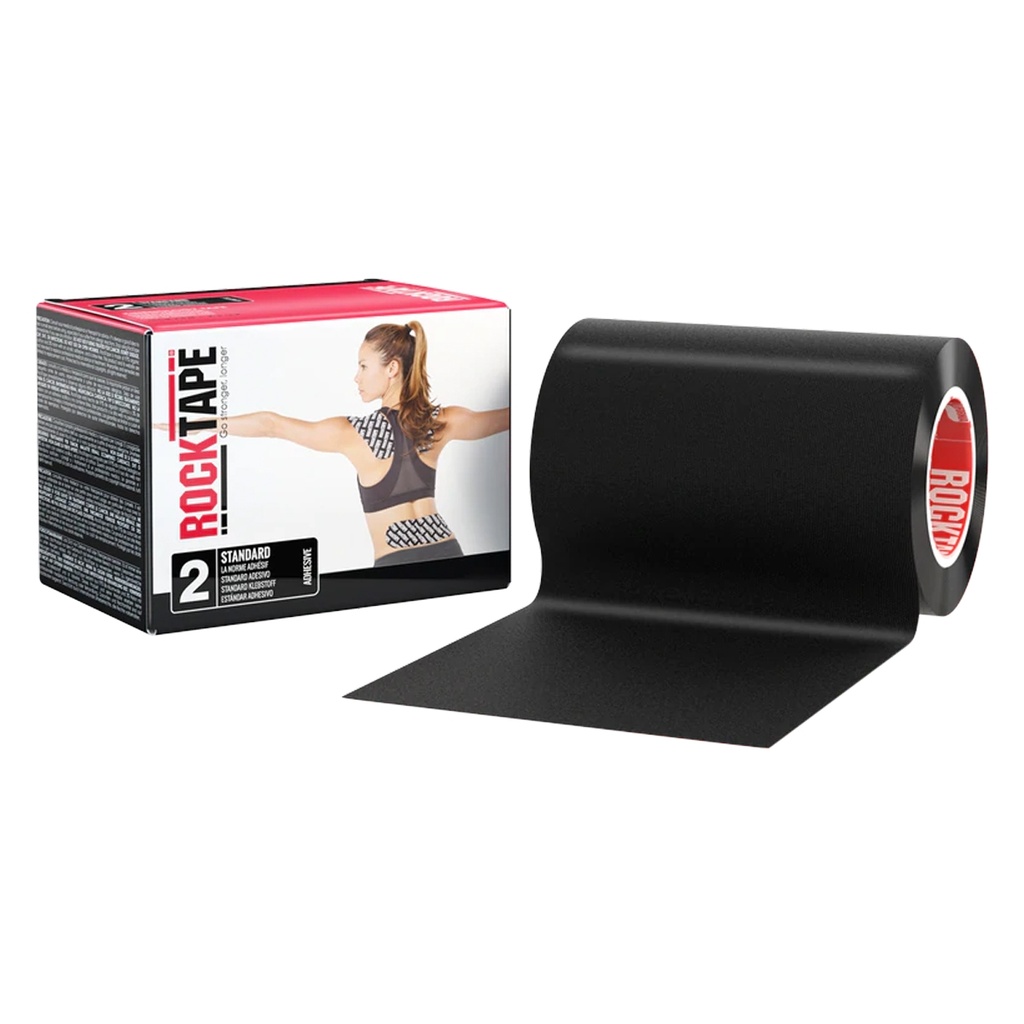 RockTape (10cm x 5m) zwart