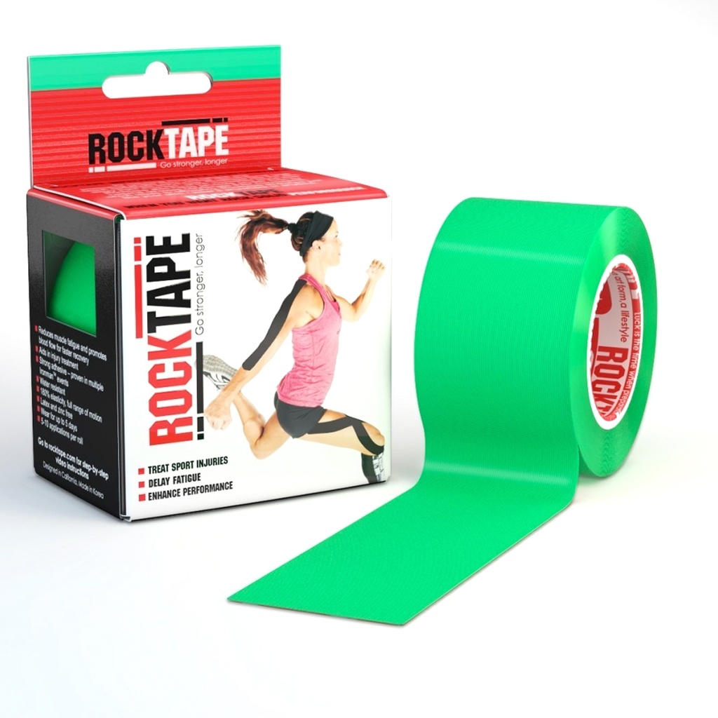 RockTape (5cm x 5m) groen