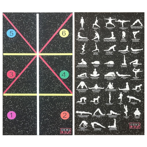 [cb125d] Core Box Mat Duo 66x125 cm