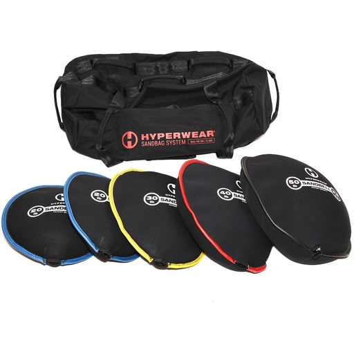 [512862] SANDBAG Large 160 lb, gevuld met 5 Sandbells