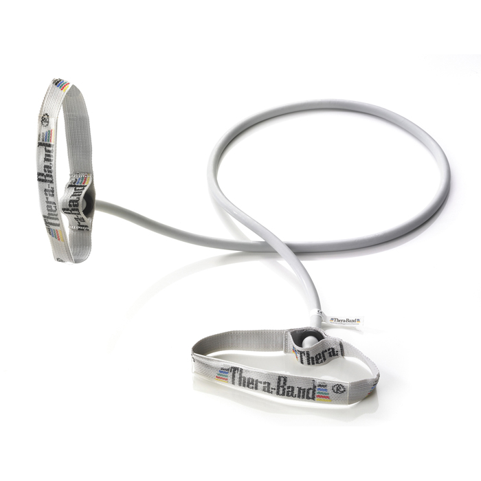 [292173] Theraband Bodytrainer 1,4 m flexibel super zwaar - zilver