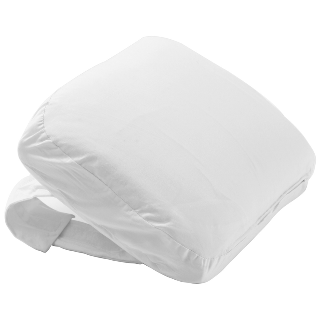 [071004] Knee Pillow met sloop wit - large