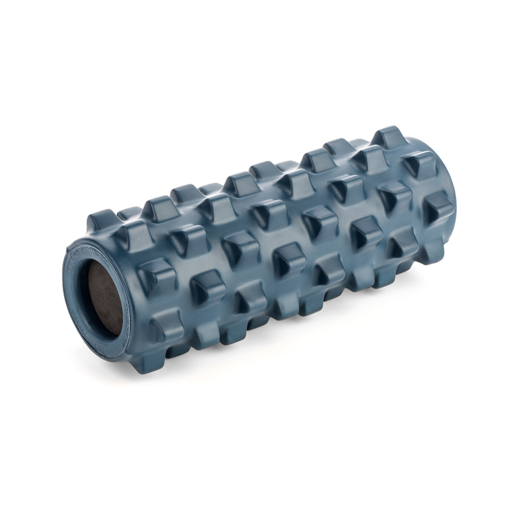[RU-C126] RumbleRoller 12" Compact Original Blue Textured Foam Roller