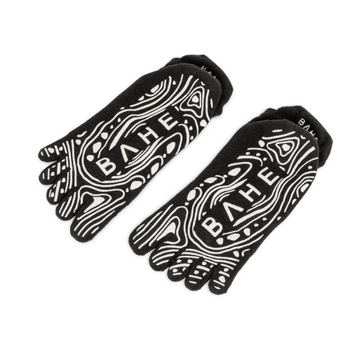 [BH-05715] BAHE STUDIO GRIPPY CLOSETOE SOCKS ANTHRACITE
