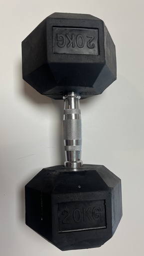 [tk811220-1] Tweede kansje - 20 kg - 1 losse Hex Dumbbell - Te licht