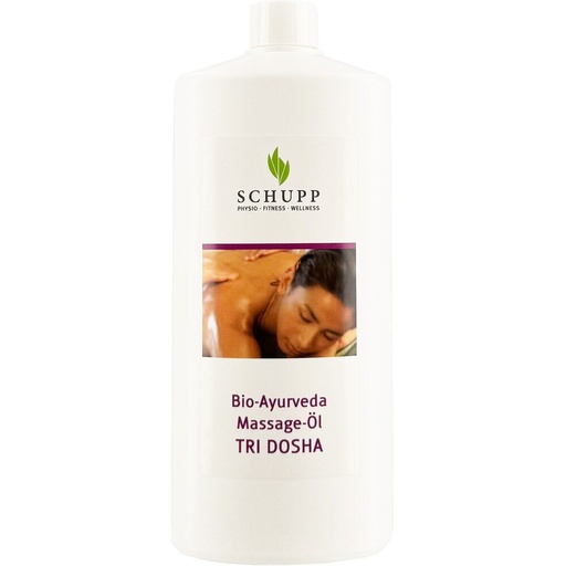 [261001] Schupp Bio-Ayurveda Massage-öl TRI DOSHA 1000 ml
