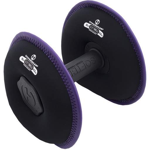 [517020] SoftBell Dumbbell 9 kg (20 lbs) - paars