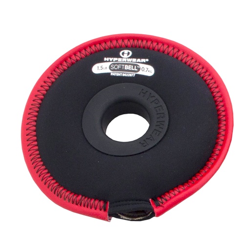 [517101] SoftBell Weight Plate 0,7 kg (1,5 lbs) - rood 